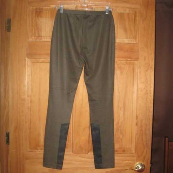 labworks Olive Green Elastic Waist Leggings - Picture 3 of 5